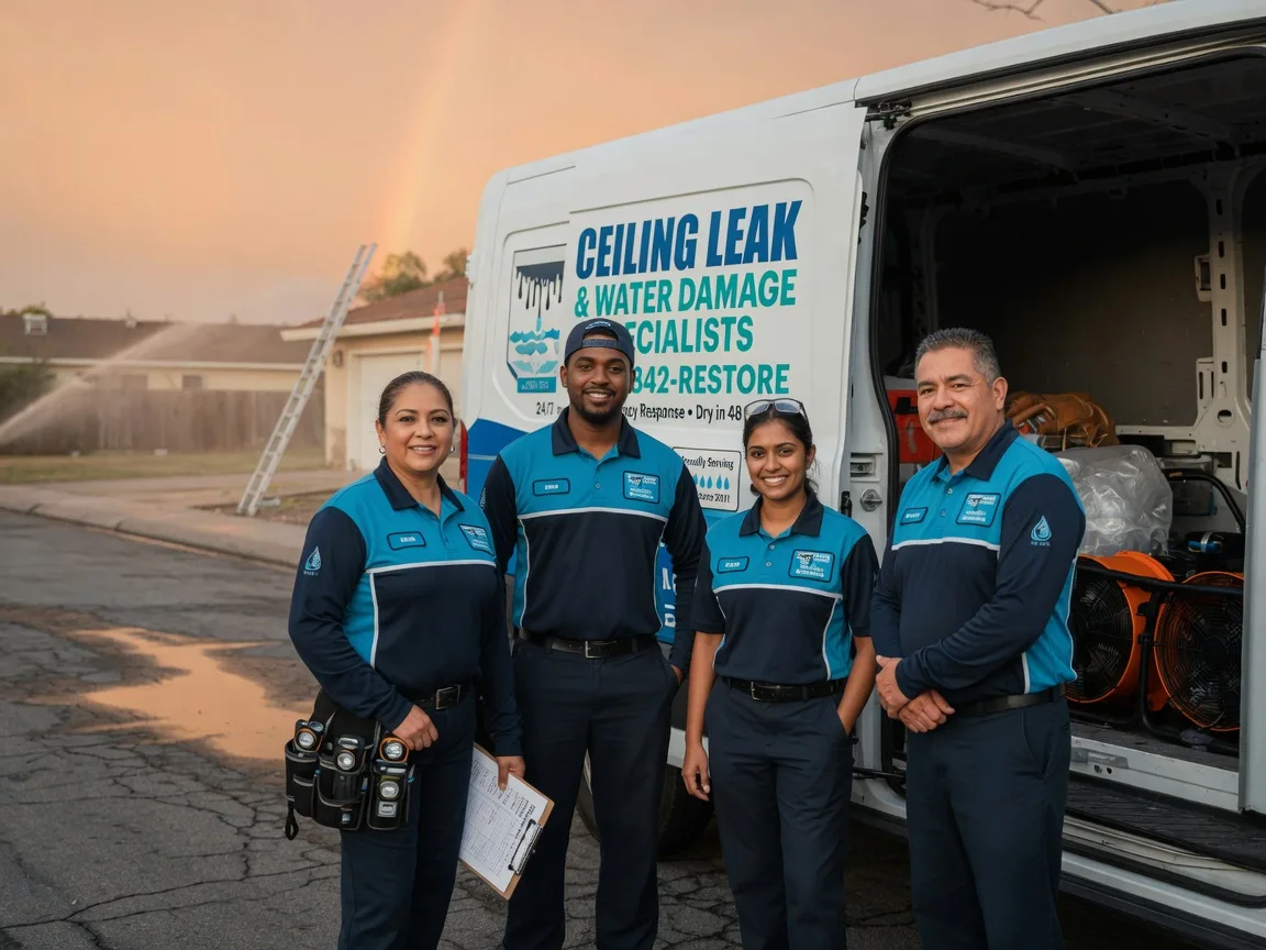 Ceiling Leak Cleanup company in Oakfield, WI